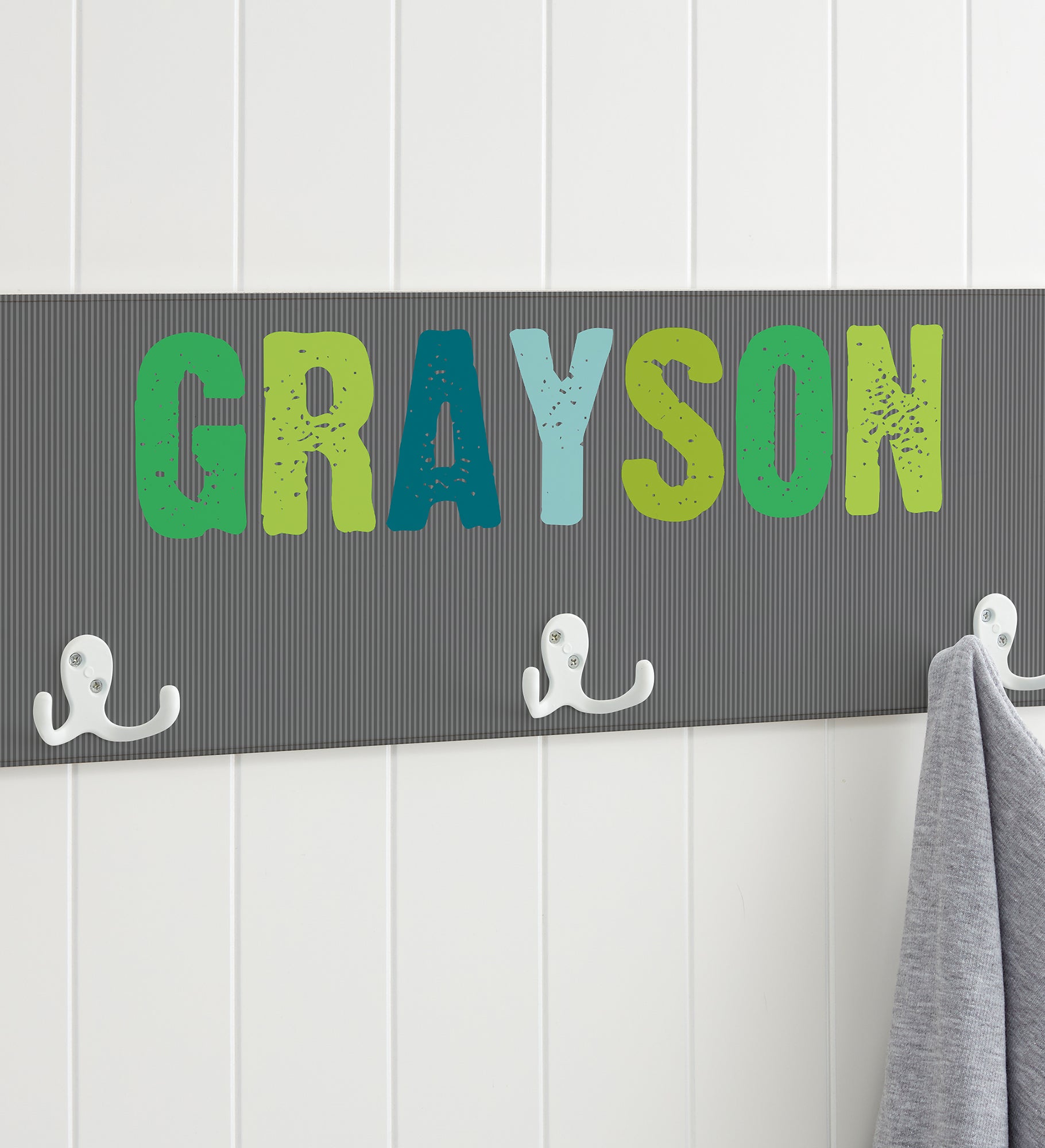 All Mine! For Him Personalized Coat Rack